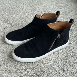 Suede High Top Sneakers
